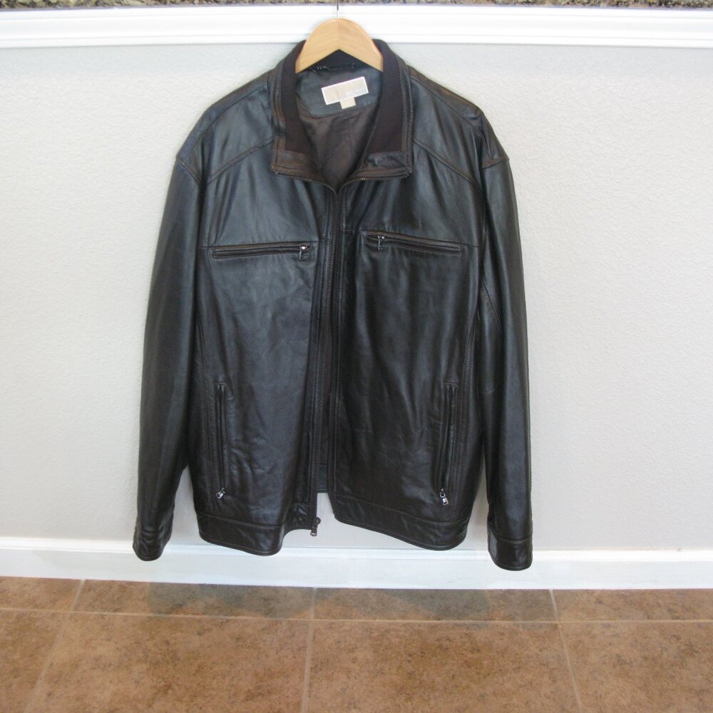Michael Michael Kors Leather Jacket "Nice Jacket" - image 1